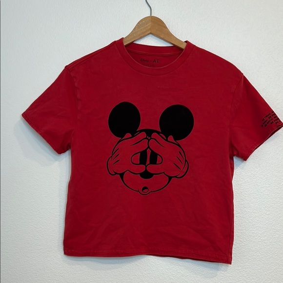 Disney Tops - Disney x AE Mickey Super Soft Tee